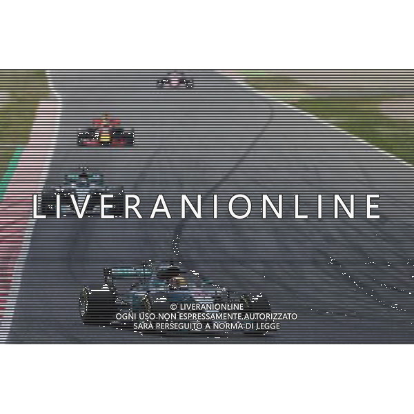 Lewis Hamilton (GBR) Mercedes AMG F1 W08. 14.05.2017. Formula 1 World Championship, Rd 5, Spanish Grand Prix, Barcelona, Spain, Race Day. / AGENZIA ALDO LIVERANI SAS - ITALY ONLY EDITORIAL USE ONLY - Gp F1 Spagna Gara Barcellona 14 maggio 2017 
