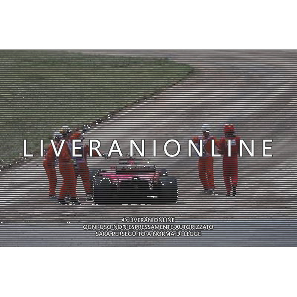 Kimi Raikkonen (FIN) Ferrari SF70H retired from the race. 14.05.2017. Formula 1 World Championship, Rd 5, Spanish Grand Prix, Barcelona, Spain, Race Day. / AGENZIA ALDO LIVERANI SAS - ITALY ONLY EDITORIAL USE ONLY - Gp F1 Spagna Gara Barcellona 14 maggio 2017 