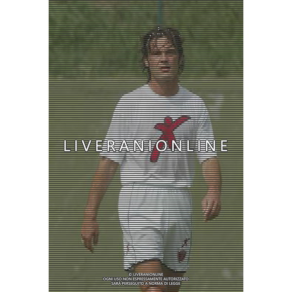 Folgaria (Tn) 16/07/2003 Ritiro del Perugia Calcio Amichevole nella foto Vryzas Zisis* foto Filippo Venezia/Agenzia Aldo Liverani