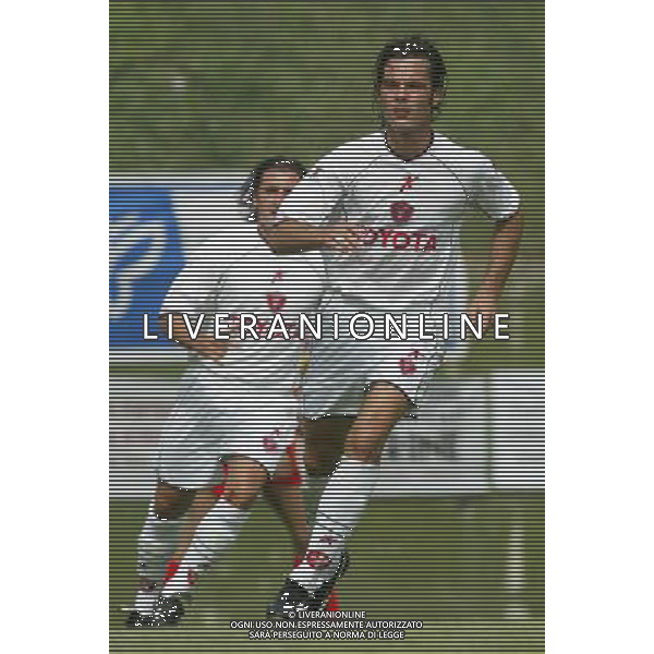 Folgaria (Tn) 16/07/2003 Ritiro del Perugia Calcio Amichevole nella foto Vryzas Zisis* foto Filippo Venezia/Agenzia Aldo Liverani