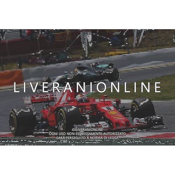 Sebastian Vettel (GER) Ferrari SF70H. 14.05.2017. Formula 1 World Championship, Rd 5, Spanish Grand Prix, Barcelona, Spain, Race Day. AG ALDO LIVERANI SAS ONLY ITALY
