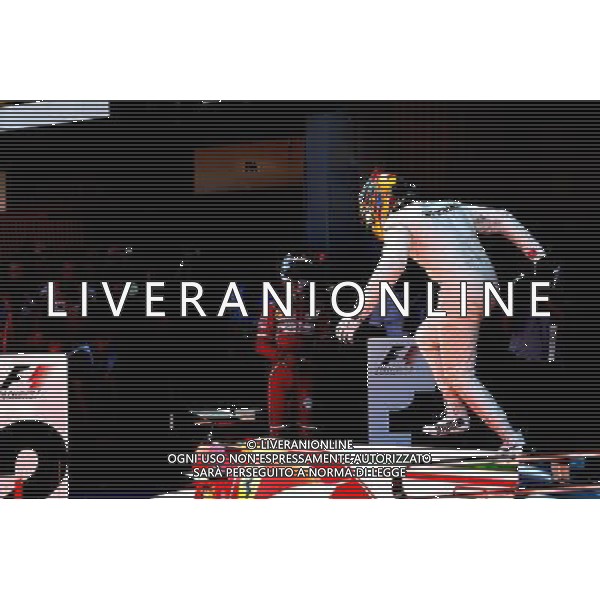 Race winner Lewis Hamilton (GBR) Mercedes AMG F1 celebrates in parc ferme. 14.05.2017. Formula 1 World Championship, Rd 5, Spanish Grand Prix, Barcelona, Spain, Race Day. AG ALDO LIVERANI SAS ONLY ITALY