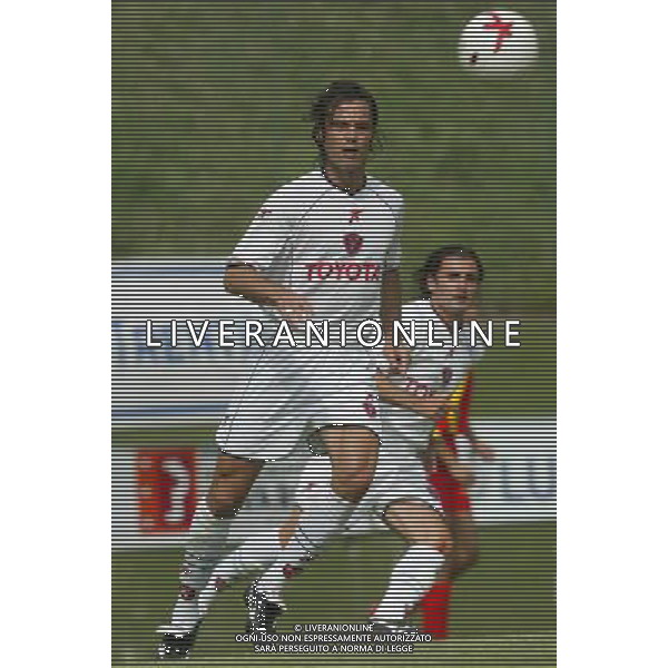 Folgaria (Tn) 16/07/2003 Ritiro del Perugia Calcio Amichevole nella foto Vryzas Zisis* foto Filippo Venezia/Agenzia Aldo Liverani