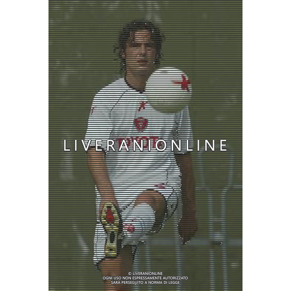 Folgaria (Tn) 16/07/2003 Ritiro del Perugia Calcio Amichevole nella foto Vryzas Zisis* foto Filippo Venezia/Agenzia Aldo Liverani