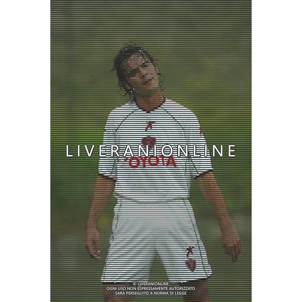 Folgaria (Tn) 16/07/2003 Ritiro del Perugia Calcio Amichevole nella foto Vryzas Zisis* foto Filippo Venezia/Agenzia Aldo Liverani