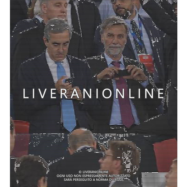 Coppa Italia TIM Cup 2016/2017 Finale Roma - 17.05.2017 Juventus-Lazio Nella Foto: graziano delrio e maurizio gasparri in tribuna /Ph.Vitez-Ag. Aldo Liverani
