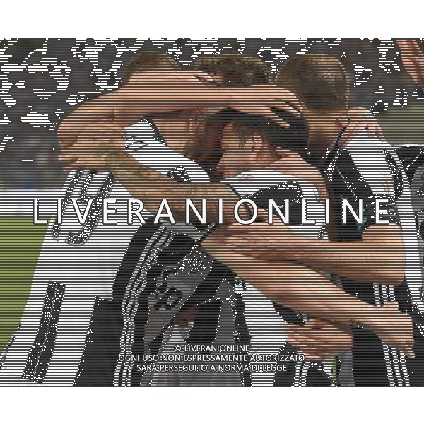 Coppa Italia TIM Cup 2016/2017 Finale Roma - 17.05.2017 Juventus-Lazio Nella Foto: esultanza dopo il gol di leonardo bonucci del 2-0 /Ph.Vitez-Ag. Aldo Liverani