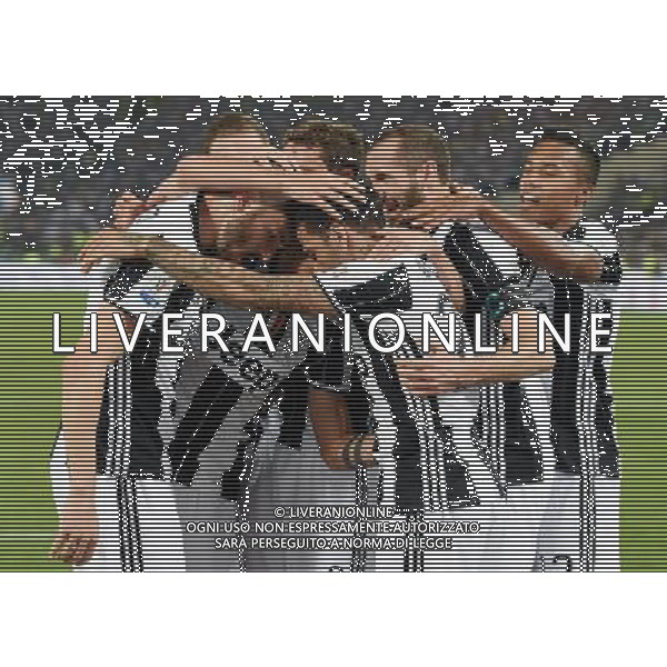 Coppa Italia TIM Cup 2016/2017 Finale Roma - 17.05.2017 Juventus-Lazio Nella Foto: esultanza dopo il gol di leonardo bonucci del 2-0 /Ph.Vitez-Ag. Aldo Liverani