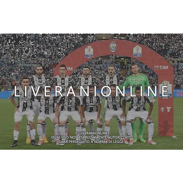 Coppa Italia TIM Cup 2016/2017 Finale Roma - 17.05.2017 Juventus-Lazio Nella Foto:juventus squadra formazione chiellini,mandzukic,barzagli,bonucci,neto,dybala,dani alves,higuain,rincon,marchisio,alex sandro /Ph.Vitez-Ag. Aldo Liverani