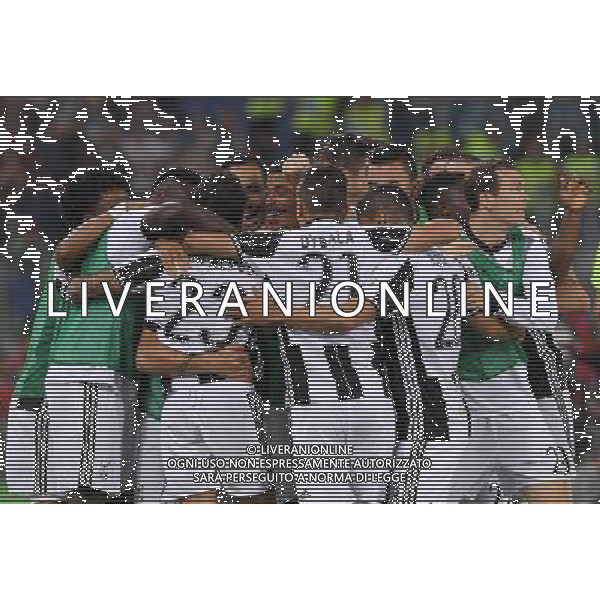 Coppa Italia TIM Cup 2016/2017 Finale Roma - 17.05.2017 Juventus-Lazio Nella Foto:dani alves esultanza dopo il gol /Ph.Vitez-Ag. Aldo Liverani