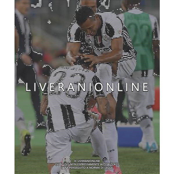 Coppa Italia TIM Cup 2016/2017 Finale Roma - 17.05.2017 Juventus-Lazio Nella Foto:dani alves esultanza dopo il gol con alex sandro /Ph.Vitez-Ag. Aldo Liverani