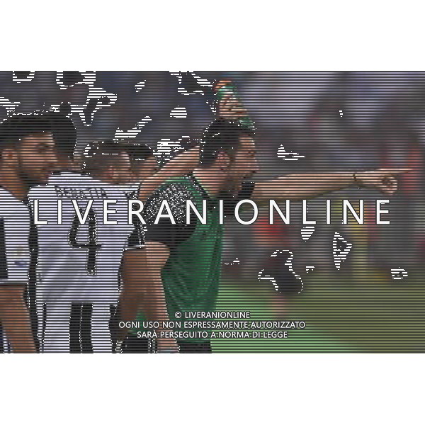 Coppa Italia TIM Cup 2016/2017 Finale Roma - 17.05.2017 Juventus-Lazio Nella Foto: esultanza di gianluigi buffon /Ph.Vitez-Ag. Aldo Liverani
