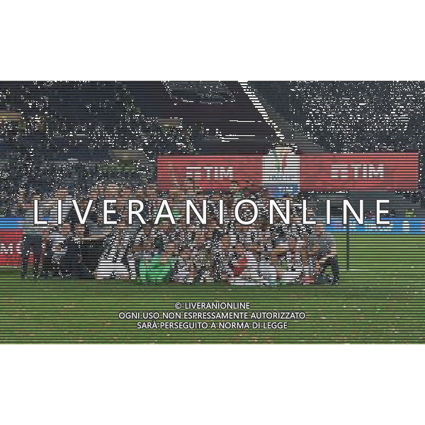 Coppa Italia TIM Cup 2016/2017 Finale Roma - 17.05.2017 Juventus-Lazio Nella Foto:foto di gruppo con la coppa dei giocatori della Juventus /Ph.Vitez-Ag. Aldo Liverani