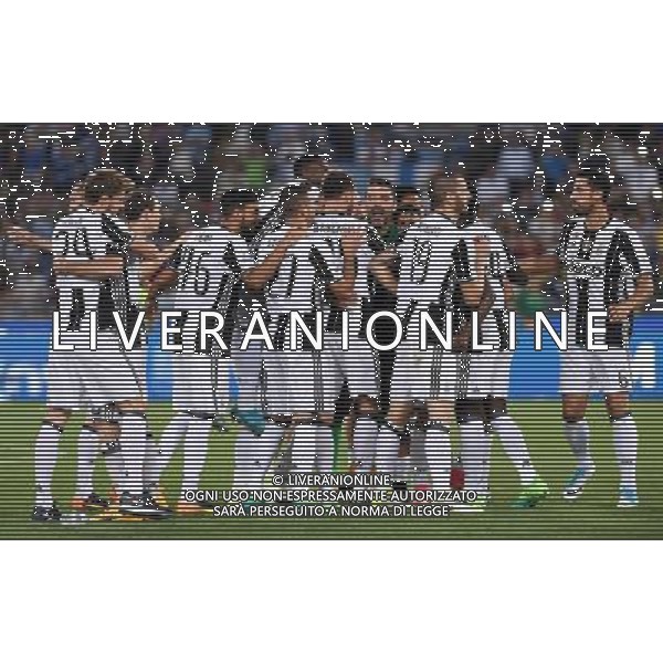 Coppa Italia TIM Cup 2016/2017 Finale Roma - 17.05.2017 Juventus-Lazio Nella Foto:Esultanza dei giocatori della Juventus /Ph.Vitez-Ag. Aldo Liverani