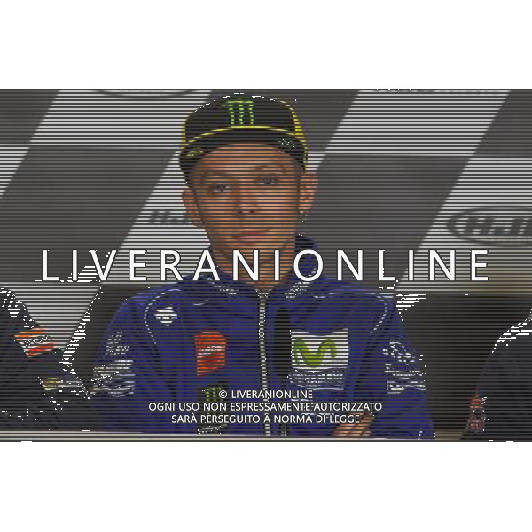 18.05.2017. Circuito Bugatti,Le mans, Francia.Valentino Rossi durante la conferenza stampa. FOTO G PIAZZOLLA-AG ALDO LIVERANI SAS