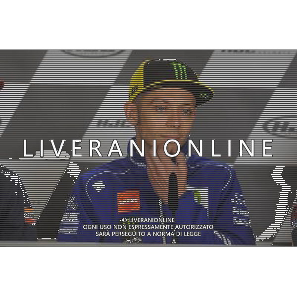 18.05.2017. Circuito Bugatti,Le mans, Francia.Valentino Rossi durante la conferenza stampa. FOTO G PIAZZOLLA-AG ALDO LIVERANI SAS