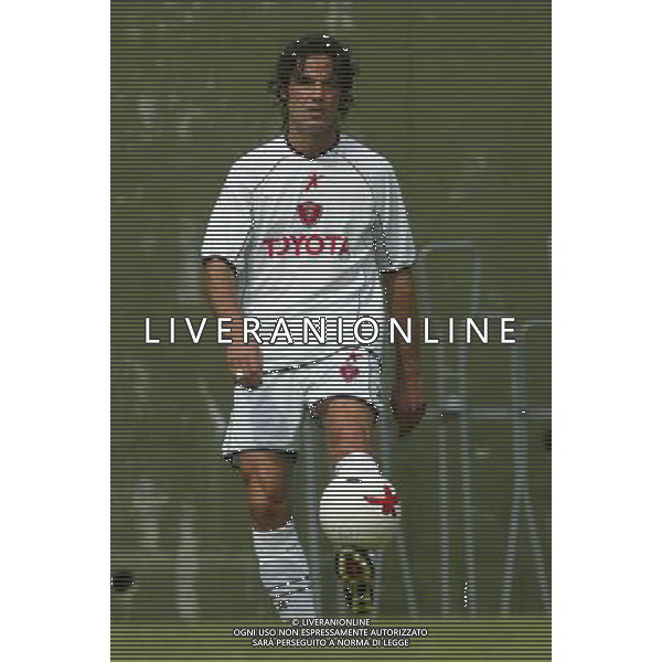 Folgaria (Tn) 16/07/2003 Ritiro del Perugia Calcio Amichevole nella foto Vryzas Zisis* foto Filippo Venezia/Agenzia Aldo Liverani