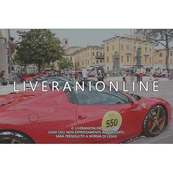 Mille Miglia 2017: passaggi da Brescia a Padova. Tributo Ferrari e Mercedes a Desenzano del Garda PH FOTOLIVE MARCO RIZZINI /AGENZIA ALDO LIVERANI SAS