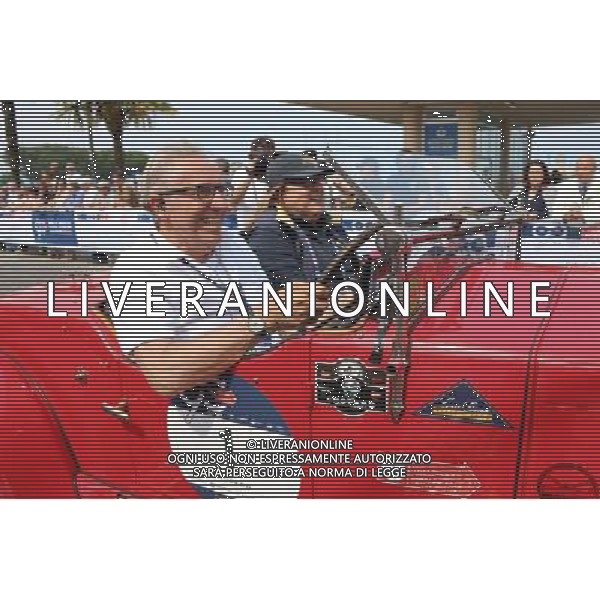 Mille Miglia 2017: passaggi da Brescia a Padova. Auto 1 Cane\' Can Galliani PH FOTOLIVE MARCO RIZZINI /AGENZIA ALDO LIVERANI SAS