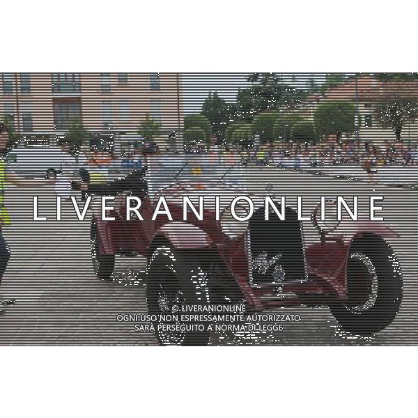Mille Miglia 2017: passaggi da Brescia a Padova. Auto 94 Mozzi Biacca a Montecchio PH FOTOLIVE MARCO RIZZINI /AGENZIA ALDO LIVERANI SAS