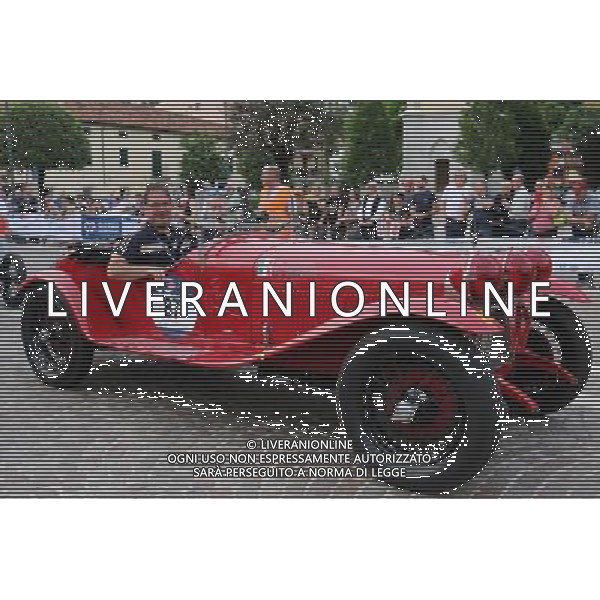 Mille Miglia 2017: passaggi da Brescia a Padova. Auto 87 Moceri Bonetti a Montecchio PH FOTOLIVE MARCO RIZZINI /AGENZIA ALDO LIVERANI SAS