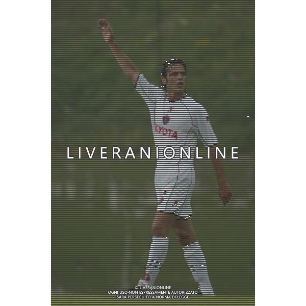 Folgaria (Tn) 16/07/2003 Ritiro del Perugia Calcio Amichevole nella foto Vryzas Zisis* foto Filippo Venezia/Agenzia Aldo Liverani