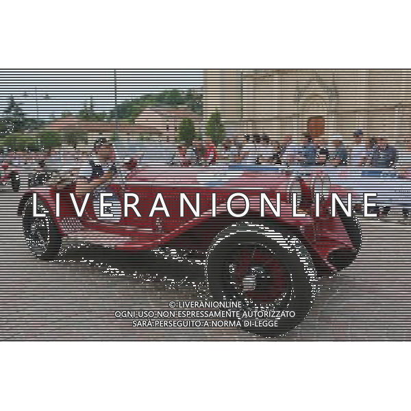Mille Miglia 2017: passaggi da Brescia a Padova. Auto 74 Vesco a Montecchio PH FOTOLIVE MARCO RIZZINI /AGENZIA ALDO LIVERANI SAS