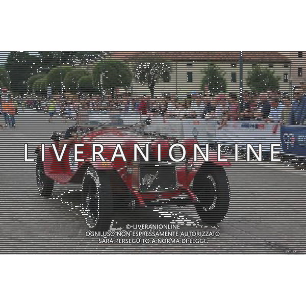 Mille Miglia 2017: passaggi da Brescia a Padova. Auto 87 Moceri Bonetti a Montecchio PH FOTOLIVE MARCO RIZZINI /AGENZIA ALDO LIVERANI SAS