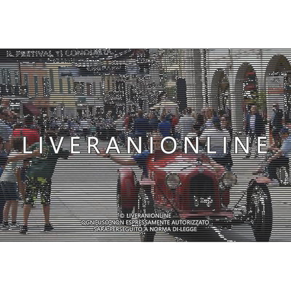 Mille Miglia Passaggi in centro storico Brescia 18 maggio 2017 Ph. Fotolive Christian Penocchio /AGENZIA ALDO LIVERANI SAS