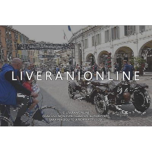 Mille Miglia Passaggi in centro storico Brescia 18 maggio 2017 Ph. Fotolive Christian Penocchio /AGENZIA ALDO LIVERANI SAS