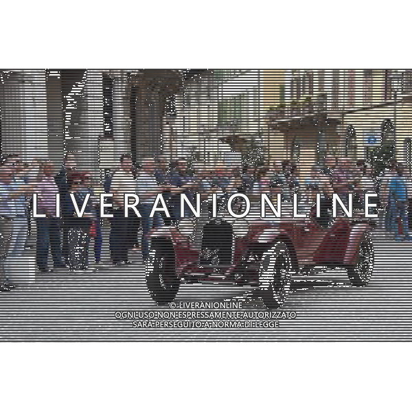 Mille Miglia Passaggi in centro storico Brescia 18 maggio 2017 Ph. Fotolive Christian Penocchio /AGENZIA ALDO LIVERANI SAS