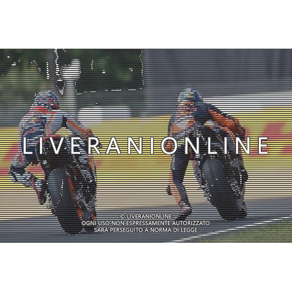 19.05.2017. Circuito delle 24 ore di Le Mans. Le Mans, Francia. Dani Pedrosa e Pol Espargar˜. ©Piazzolla /AGENZIA ALDO LIVERANI SAS - Motomondiale MotoGp Circuito delle 24 ore di Le Mans Francia Prove Libere 19 /05/2017