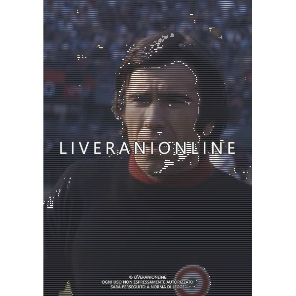 RETROSPETTIVA WILLIAM VECCHI CALCIATORE NELLA FOTO WILLIAM VECCHI CON LA MAGLIA DEL MILAN AG ALDO LIVERANI SAS