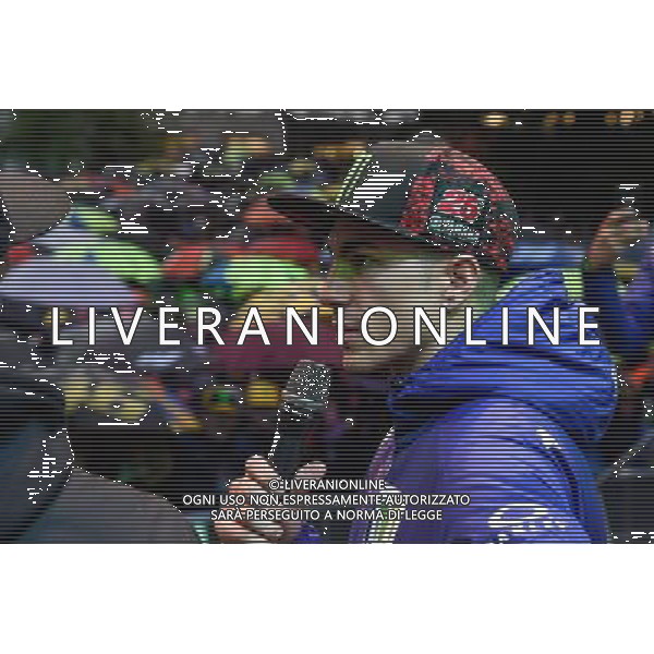 19.05.2017. Circuito delle 24 ore di Le Mans. Le Mans, Francia.Maverick Vinales incontra i fans al piloti e le interviste con il pubblico. FOTO G. PAIZZOLLA-AG ALDO LIVERANI SAS