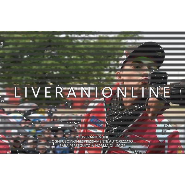 19.05.2017. Circuito delle 24 ore di Le Mans. Le Mans, Francia.Jorge Lorenzo al piloti e interviste con il pubblico. FOTO G. PAIZZOLLA-AG ALDO LIVERANI SAS