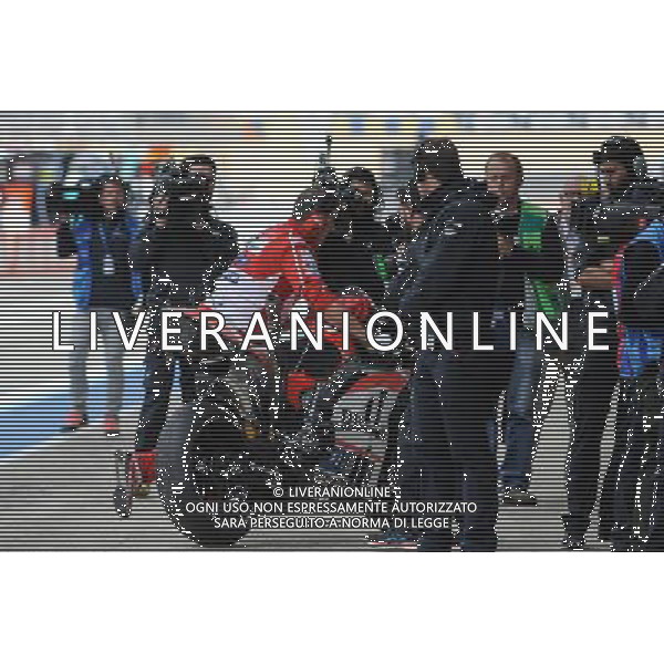 20.05.2017.Circuito della 24 ore di Le mans. Le Mans, Francia. La ducati incidentata di Jorge Lrenzo. FOTO G. PIAZZOLLA -AG ALDO LIVERANI SAS