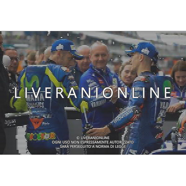 20.05.2017.Circuito della 24 ore di Le mans. Le Mans, Francia. Valentino Rossi e Maverick Vinales. FOTO G. PIAZZOLLA -AG ALDO LIVERANI SAS