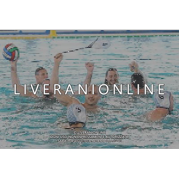 Final Six Scudetto Pallanuoto A1 Maschile Finale Torino - 20.05.2017 Finale Pro Recco - AN Brescia Nella Foto:la pro recco festeggia lo scudetto /Ph.Vitez-Ag. Aldo Liverani
