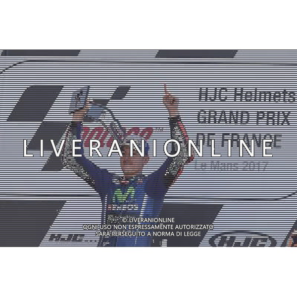 21.05.2017. Circuito della 24 ore di le Mans. Le Mans, Francia.Maverick Vinales. ©SIROTTI /AGENZIA ALDO LIVERANI SAS MotoGp Motomondiale Circuito delle 24 ore di Le Mans Francia Gara 21/05/2017