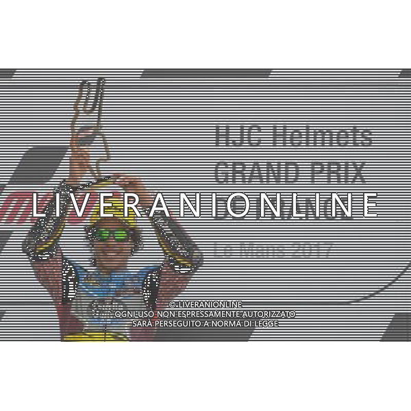 21.05.2017. Circuito della 24 ore di Le Mans. Le Mans, Francia.Franco Morbidelli. ©Piazzolla /AGENZIA ALDO LIVERANI SAS Moto 2 Motomondiale Circuito delle 24 ore di Le Mans Francia Gara 21/05/2017