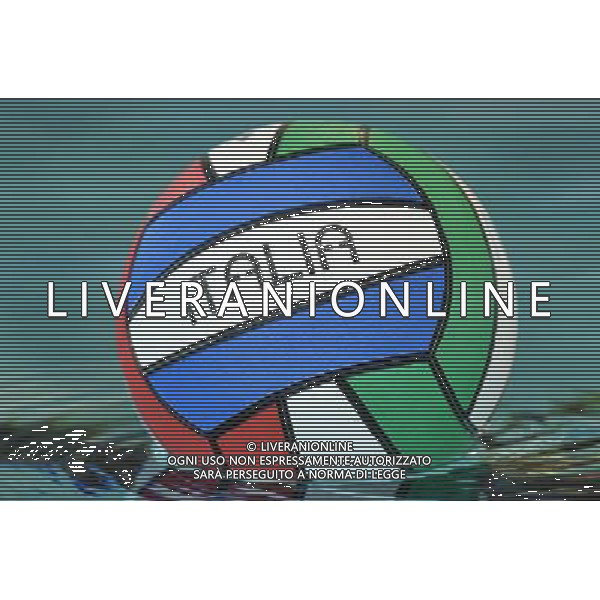 Final Six Scudetto Pallanuoto A1 Maschile Finale Torino - 20.05.2017 Finale Pro Recco - AN Brescia Nella Foto:Situazione Pallanuoto Pallone /Ph.Vitez-Ag. Aldo Liverani