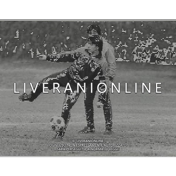 RETROSPETTIVA AMBU CLAUDIO CALCIATORE NELLA FOTO AMBU CLAUDIO CON LA MAGLIA DELL\'INTER AG ALDO LIVERANI SAS