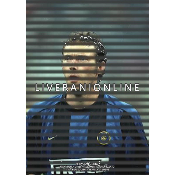 31-08-1999 MILANO TROFEO PIRELLI INTER REAL MADRID NELLA FOTO LAURENT BLANC AG ALDO LIVERANI SAS