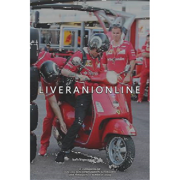 Kimi Raikkonen (FIN) Ferrari. 24.05.2017. Formula 1 World Championship, Rd 6, Monaco Grand Prix, Monte Carlo, Monaco, Preparation Day. AG ALDO LIVERANI SAS ONLY ITALY