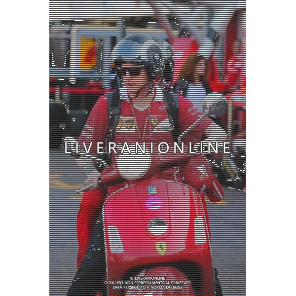 Kimi Raikkonen (FIN) Ferrari. 24.05.2017. Formula 1 World Championship, Rd 6, Monaco Grand Prix, Monte Carlo, Monaco, Preparation Day. AG ALDO LIVERANI SAS ONLY ITALY