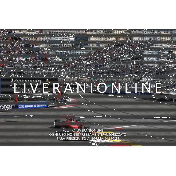 Sebastian Vettel (GER) Ferrari SF70H. 25.05.2017. Formula 1 World Championship, Rd 6, Monaco Grand Prix, Monte Carlo, Monaco, Practice Day. AG ALDO LIVERANI SAS ONLY ITALY