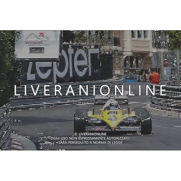 Alain Prost (FRA) Renault Sport F1 Team Special Advisor in the Renault RE40. 26.05.2017. Formula 1 World Championship, Rd 6, Monaco Grand Prix, Monte Carlo, Monaco, Friday. AG ALDO LIVERANI SAS ONLY ITALY