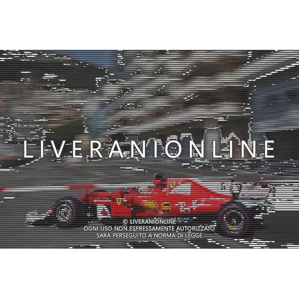 Sebastian Vettel (GER) Ferrari SF70H. 27.05.2017. Formula 1 World Championship, Rd 6, Monaco Grand Prix, Monte Carlo, Monaco, Qualifying Day. AG ALDO LIVERANI SAS ONLY ITALY