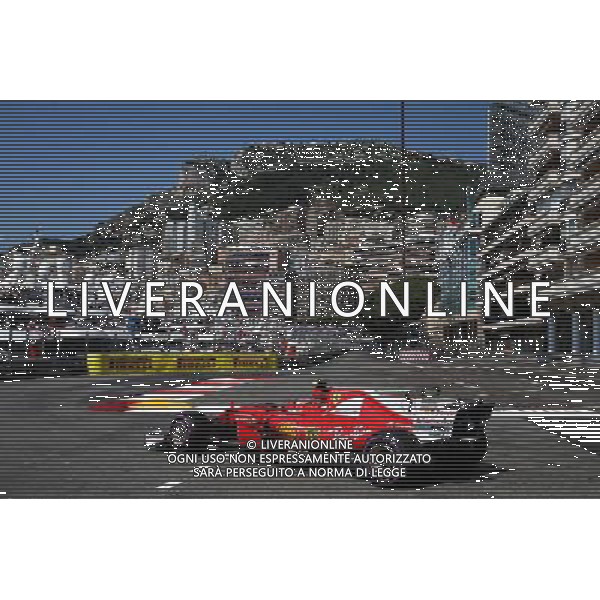 Kimi Raikkonen (FIN) Ferrari SF70H. 27.05.2017. Formula 1 World Championship, Rd 6, Monaco Grand Prix, Monte Carlo, Monaco, Qualifying Day. AG ALDO LIVERANI SAS ONLY ITALY