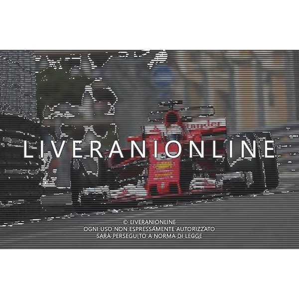 Sebastian Vettel (GER) Scuderia Ferrari 27.05.2017. Formula 1 World Championship, Rd 6, Monaco Grand Prix, Monte Carlo, Monaco, Qualifying Day. AG ALDO LIVERANI SAS ONLY ITALY